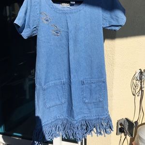 Denim dress